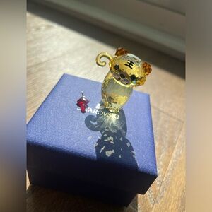 Swarovski Asian Symbols Tiger Yellow Crystal Figurine 5579577